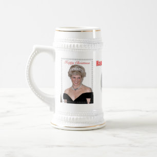 HRH The Princess of Wales Christmas Beer Stein