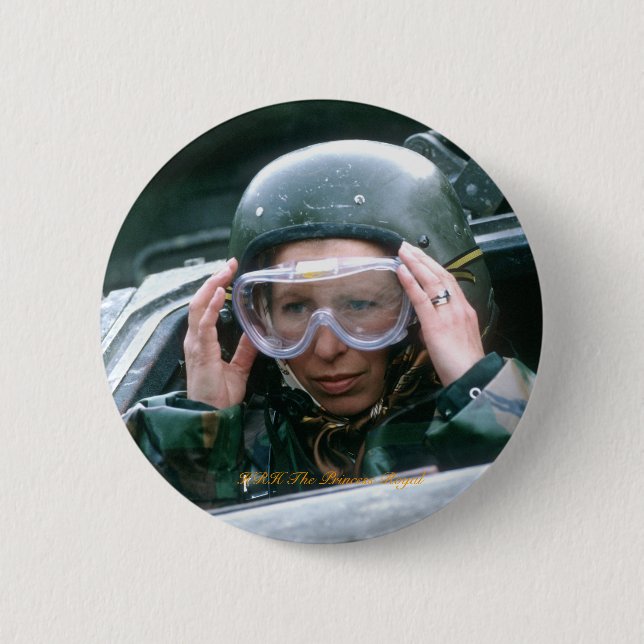 HRH The Princess Royal 1985 Pinback Button (Front)