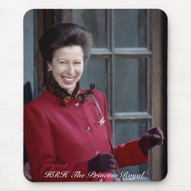 HRH The Princess Royal Mouse Pad (Front)