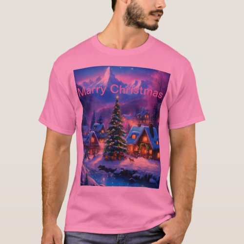 hristmas Fairytale Village T_Shirt