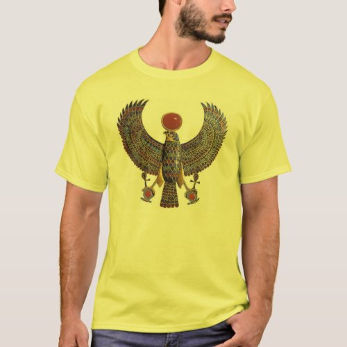Hru Falcon Pendant T_Shirt
