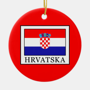 Hrvatska Ceramic Ornament