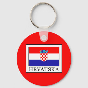 Hrvatska Keychain