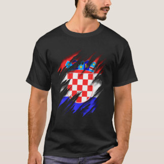 Hrvatska Lovers Croatia Flag T-Shirt