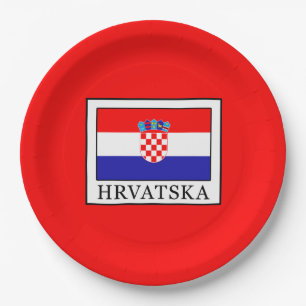 Hrvatska Paper Plates