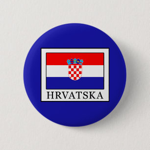 Hrvatska Pinback Button