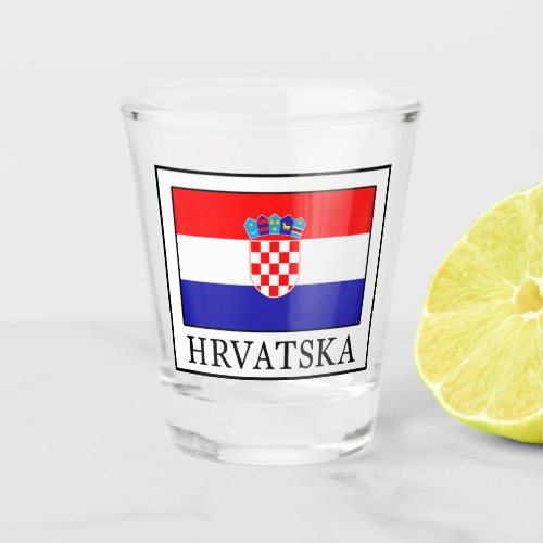 Hrvatska Shot Glass