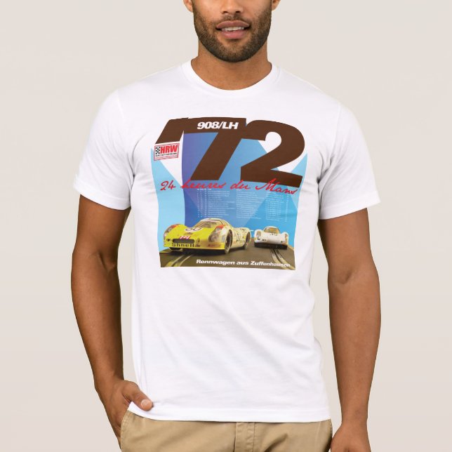HRW 1972 24 Heures du Mans T-Shirt (Front)