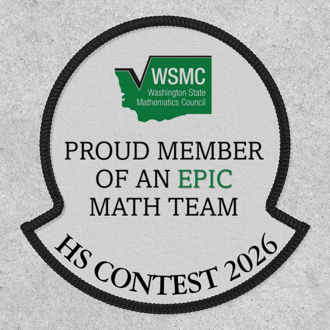 HS Contest Patch Rounder 2026 (Front)