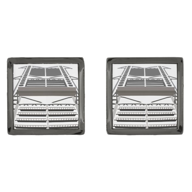 HSBC Building Cufflinks (Front)