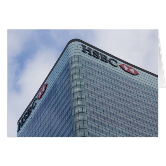 HSBC Tower London Cards (Front Horizontal)