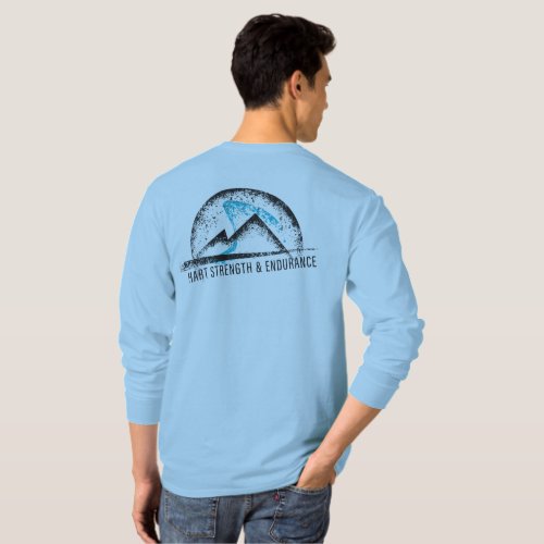 HSEC Front and Back Logo Long Sleeve T_Shirt