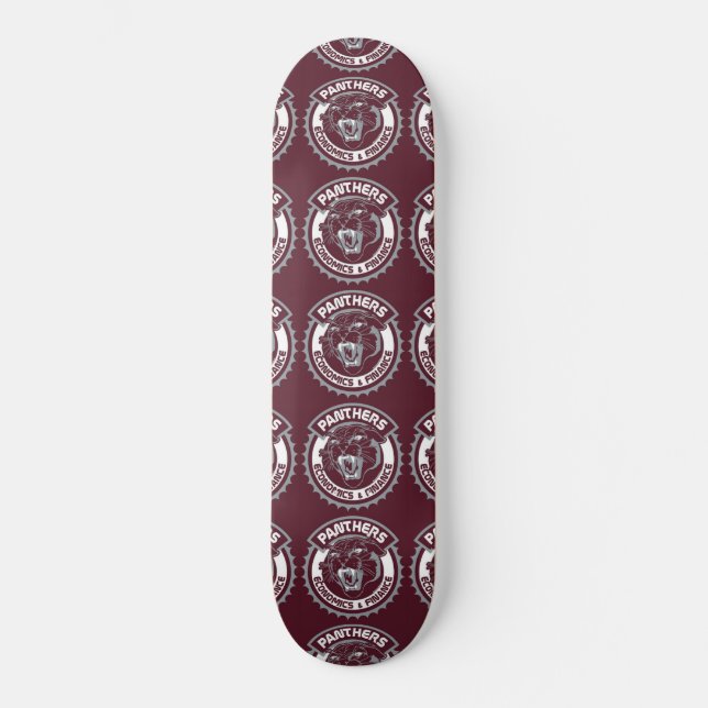 HSEF Panther Pride Skateboard (Front)