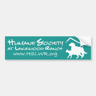 HSLWR logo bumper sticker