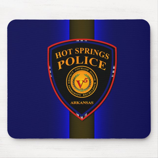 HSPD Thin Blue Line Patch Mouse Pad (Front)