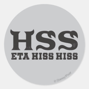 HSS - ETA HISS HISS - Logo Classic Round Sticker