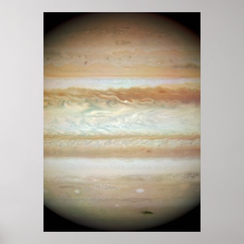 HST WFC3 Image of Jupiter_ July 23 2009 Poster