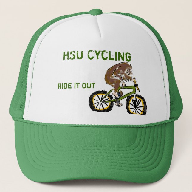 HSU cycling Trucker Hat (Front)