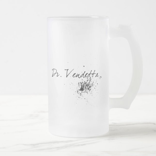 HT Skull of Spade Color Mug - Dr. Vendetta (Right)