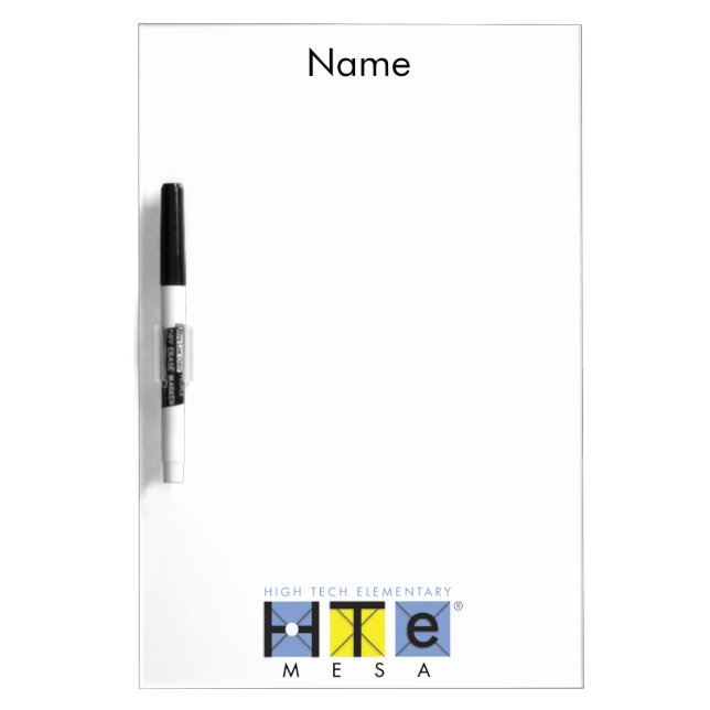 HTeM Dry Erase Board WITH NAME (Front)