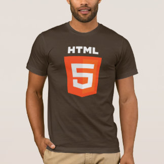 HTML5 T-shirt (Brown)