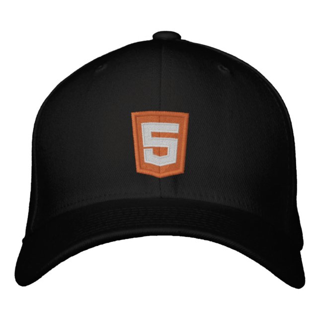 HTML 5 EMBROIDERED BASEBALL HAT (Front)