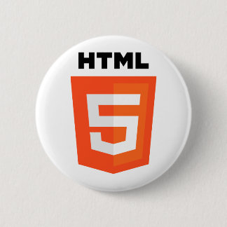 HTML 5 logo Button