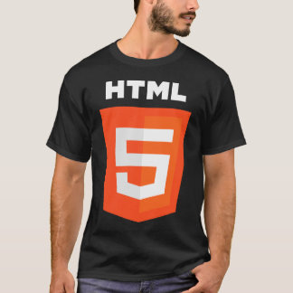 HTML 5 Logo Official W3 W3C T-Shirt