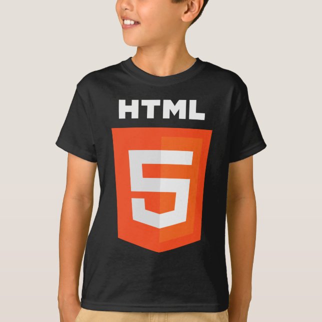 HTML 5 Logo T-Shirt (Front)
