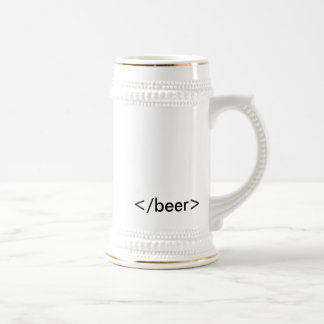 HTML <beer> Stein