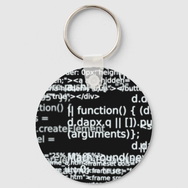 HTML Code v1 Keychain (Front)