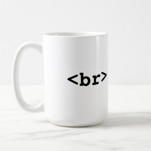 HTML/CSS Coffee Mug (#c0ffee <br>, coffee break)