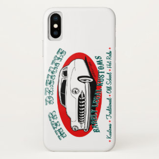 HTR Designs Barely Legal Kustoms Garage. iPhone X Case
