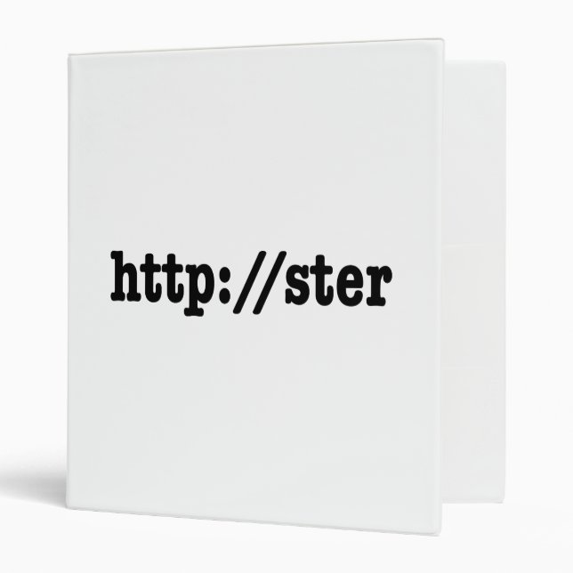 http://ster / html code 3 ring binder (Front/Inside)