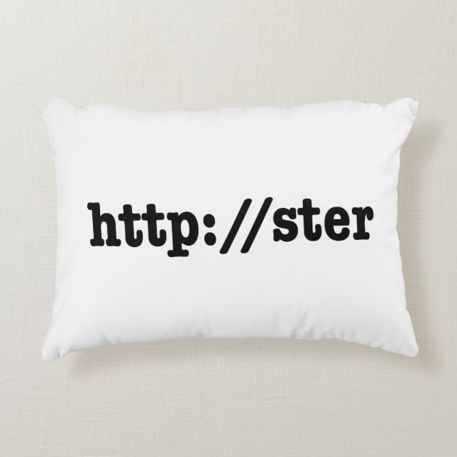 http://ster / html code accent pillow (Front)