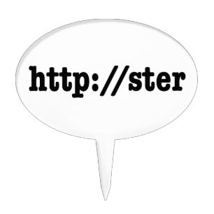 http://ster / html code cake topper