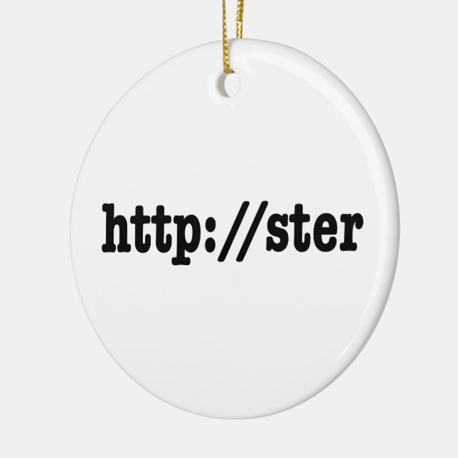http://ster / html code ceramic ornament (Left)