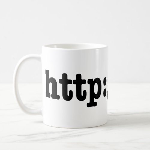 httpster  html code coffee mug