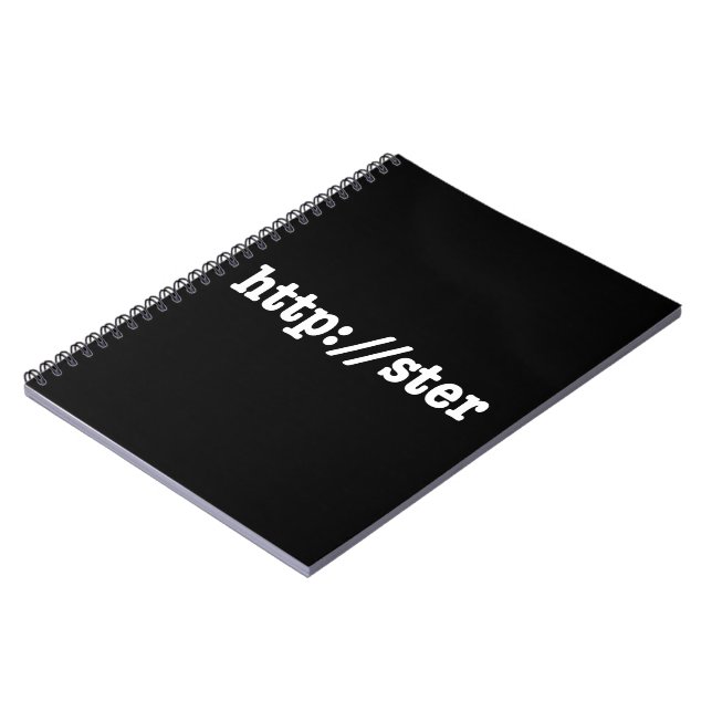 http://ster / html code notebook (Left Side)
