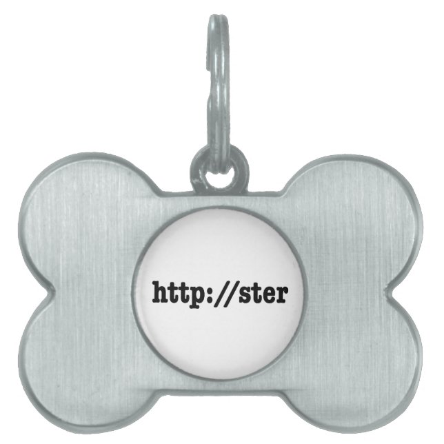 http://ster / html code pet tag (Front)