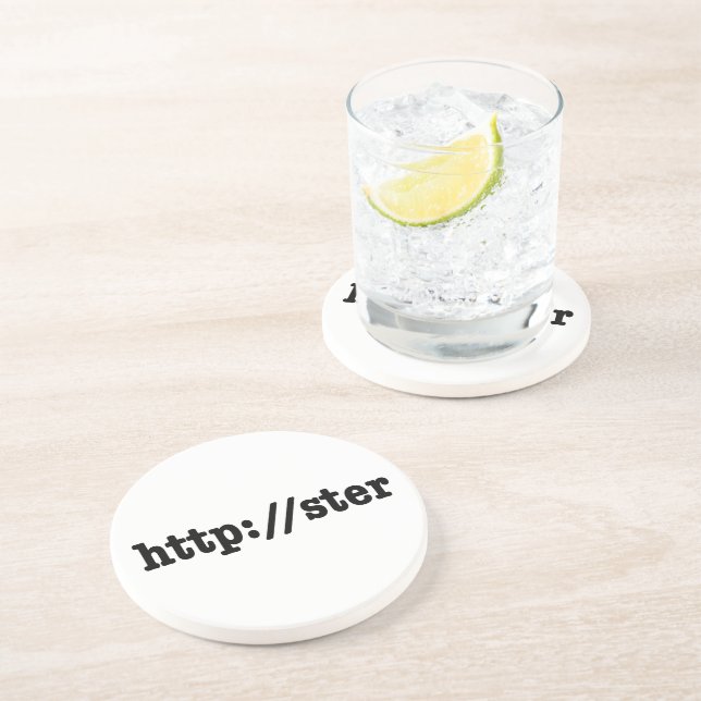 http://ster / html code sandstone coaster (Side)