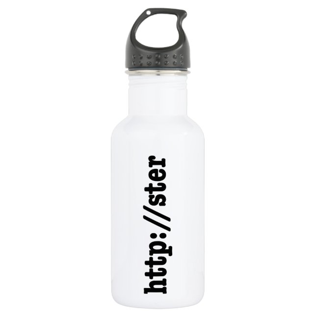 http://ster / html code stainless steel water bottle (Front)
