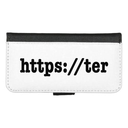 httpster  html code iPhone 87 wallet case