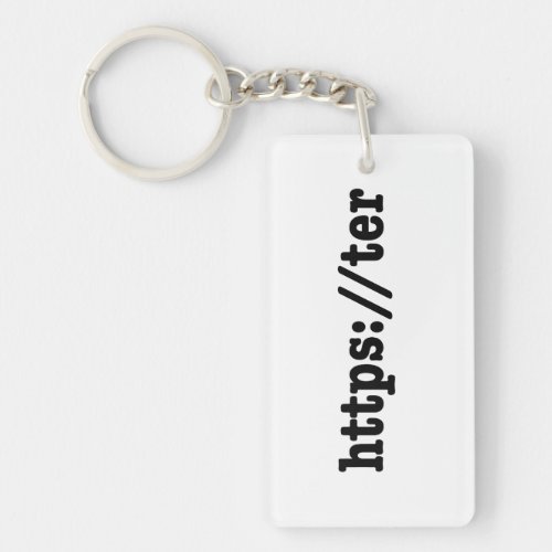 httpster  html code keychain