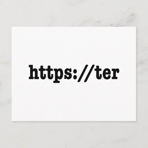 httpster  html code postcard