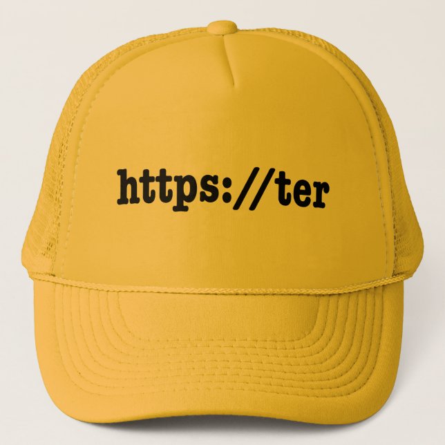 https://ter / html code trucker hat (Front)