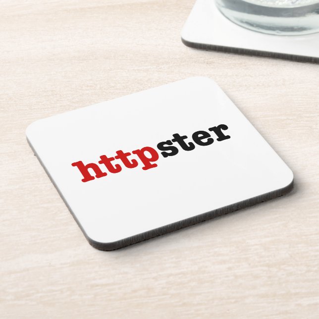 httpster beverage coaster (Left Side)