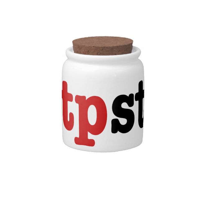 httpster candy jar (Front)