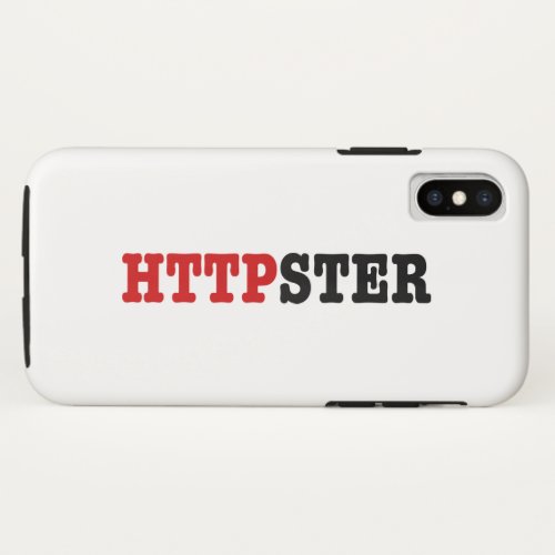 HTTPSTER iPhone XS CASE