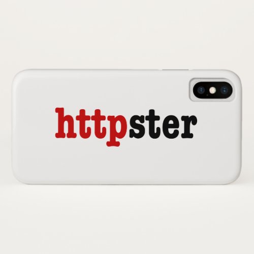 httpster iPhone XS case